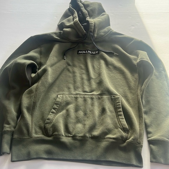 Hollister Other - Hollister hoodie olive green size small
